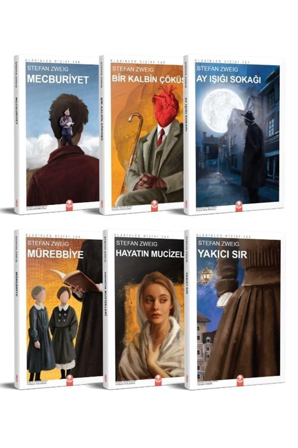 Kızıl Panda Yayınevi Stefan Zweig Seti - 2 (6 Kitap) - Kızıl Panda Yayınları - Image 1