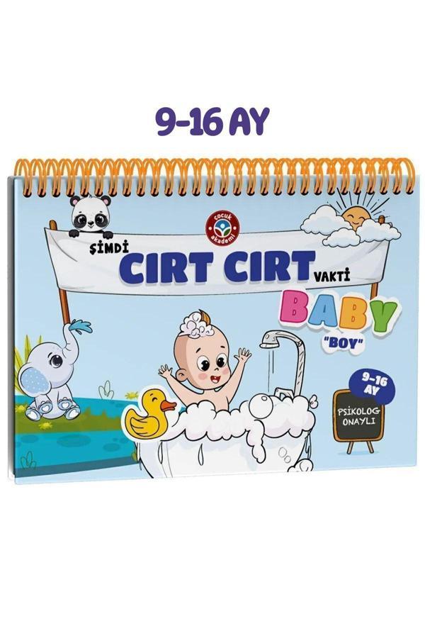 Çocuk Akademi 9-16 Ay Baby Boy Cırt Cırtlı Geliştiren Kitap Vakti - Image 1