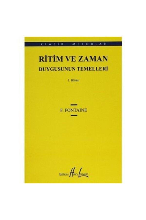 Porte 041-Pmem3030 Ritim Ve Zaman Duygusunun Temelleri F.Fontaıne - Porte Müzik Eğitim Yayınları - Image 1