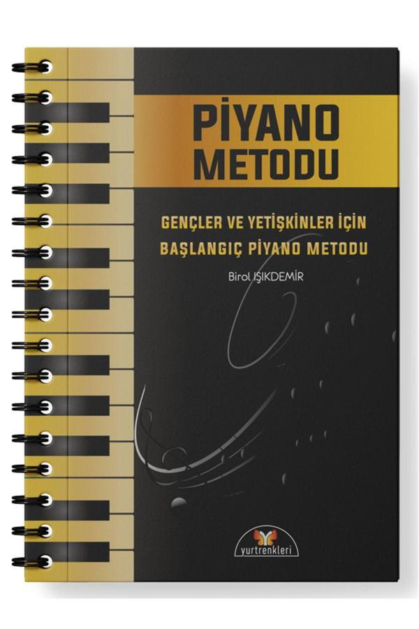 Yurtrenkleri Yayınevi Gençler Ve Yetişkinler İçin Başlangıç Piyano Metodu (Birol Işıkdemir) - Yurtrenkleri Yayınevi - Image 1