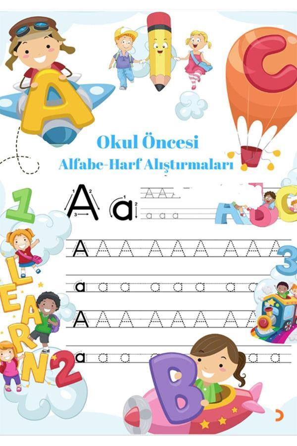 Cinius Yayınevi Okul Öncesi Alfabe – Harf Alıştırmaları & Mehmet Eraslan Korol - Cinius Yayınevi - Image 1