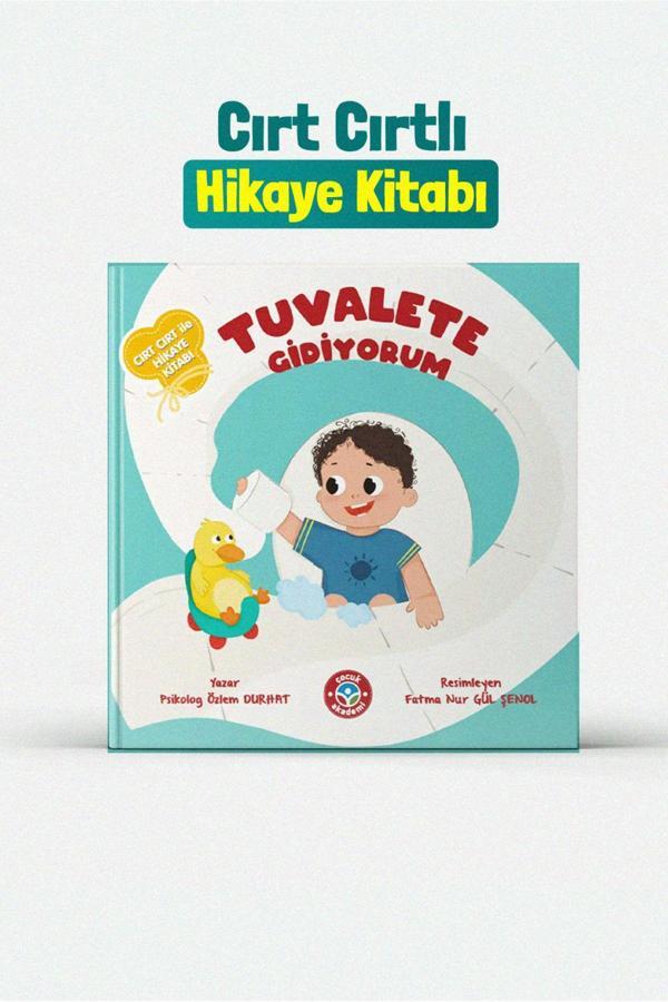 Çocuk Akademi Tuvalete Gidiyorum Cırt Cırtlı Aktivite Etkinlik Kitabı - Image 1