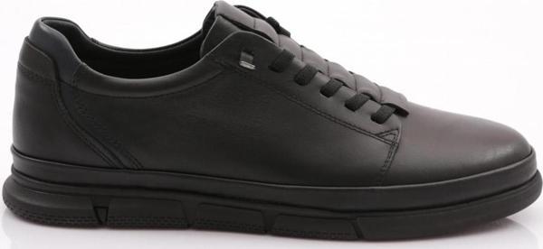Erkek Kapalı Bağcıklı Sneaker Ayakkabı Siyah Laci 109523616 - Image 1