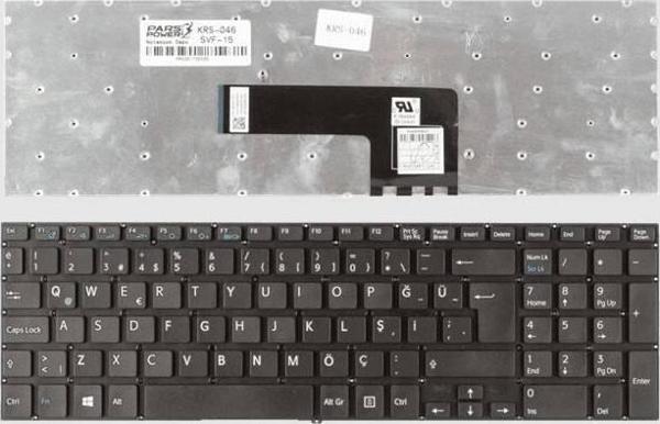 İnfostar Sony Vaio SVF15 Uyumlu Notebook Klavyesi - Beyaz - TR - Image 1