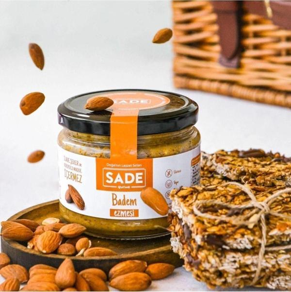 Sade Gurme % 100 Badem Ezmesi Sade 280G - Image 1