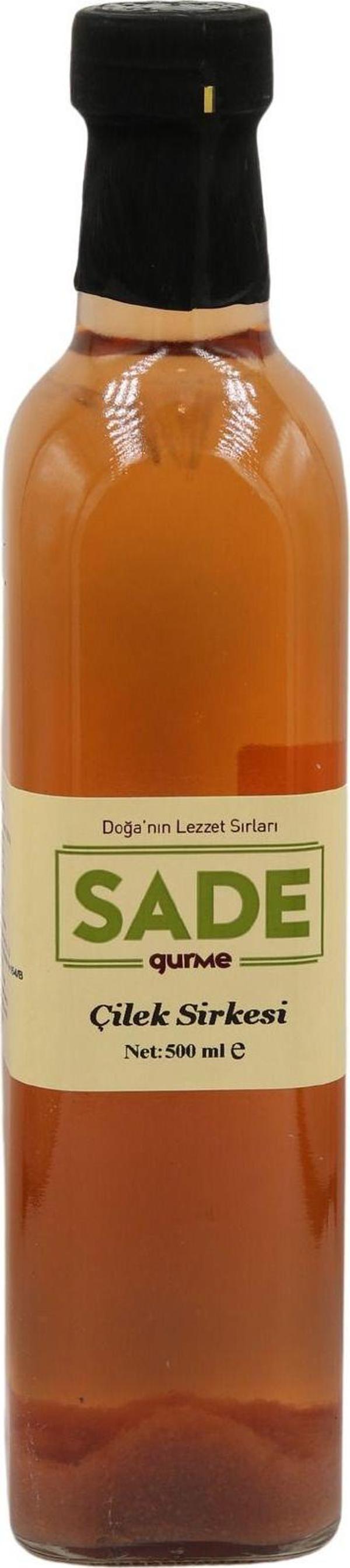 Sade Gurme Çilek Sirkesi 500 Ml - Image 1