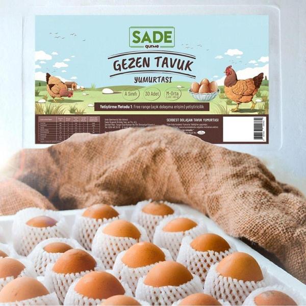 Sade Gurme Gezen Tavuk 30'Lu Yumurta - Image 1