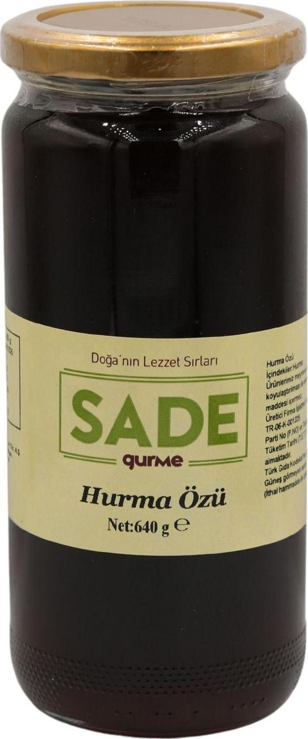 Sade Gurme Hurma Özü 640 Gr - Image 1
