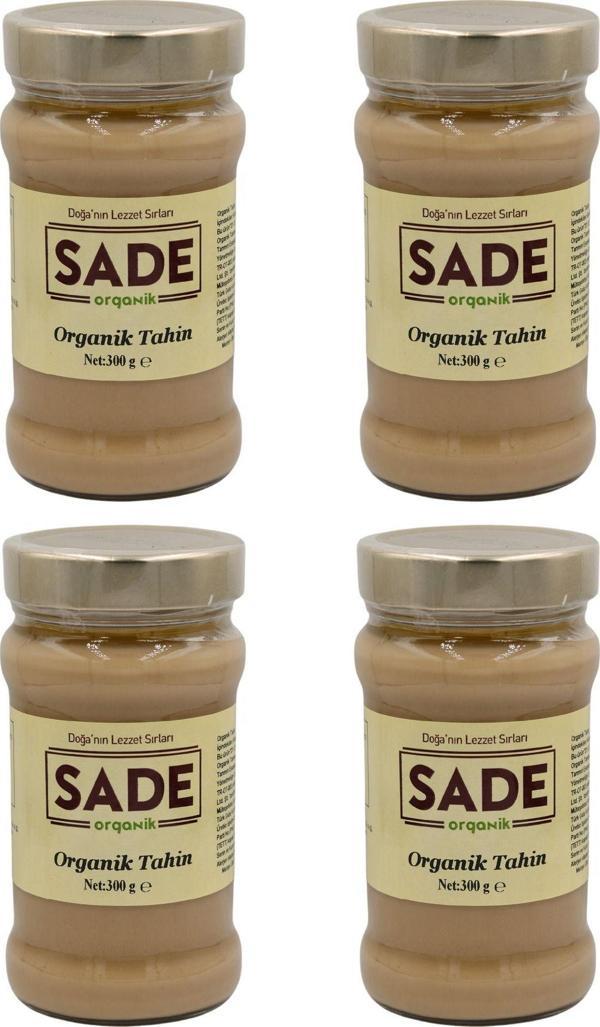Sade Organik Sade Organik Tahin 300 Gr 4 Lü Paket - Image 1