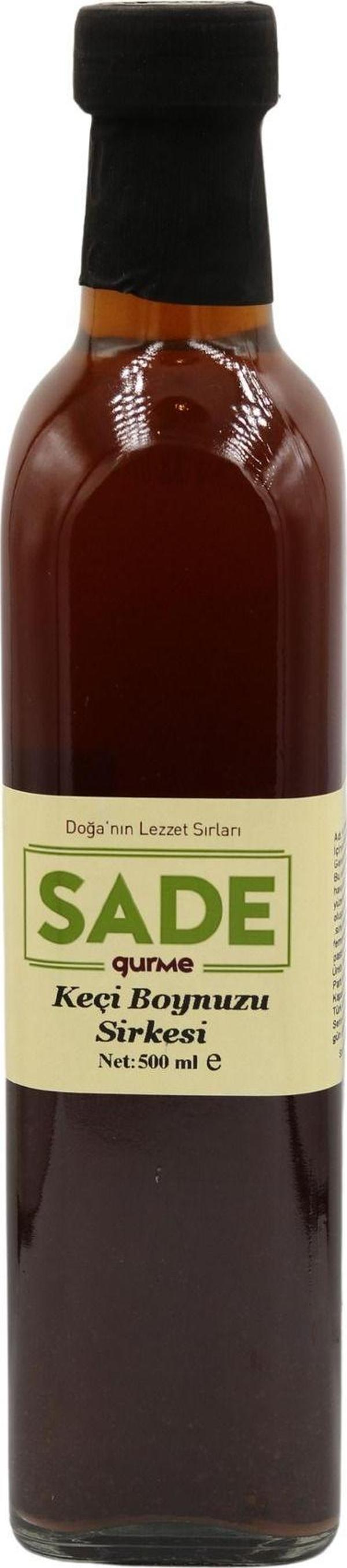 Sade Gurme Keçiboynuzu Sirkesi 500 Ml - Image 1