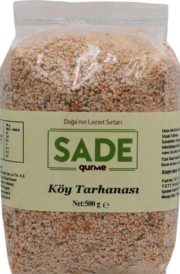 Sade Gurme Köy Tarhanası 500 Gr - Image 1