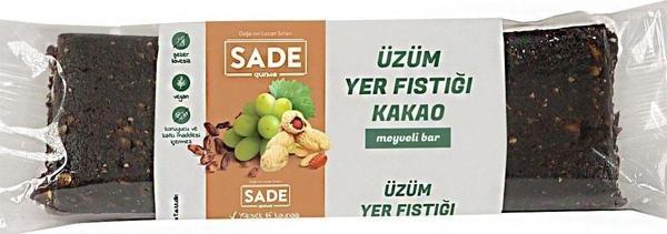 Sade Gurme Üzüm Yer Fıstığı Kakaolu Bar - Image 1