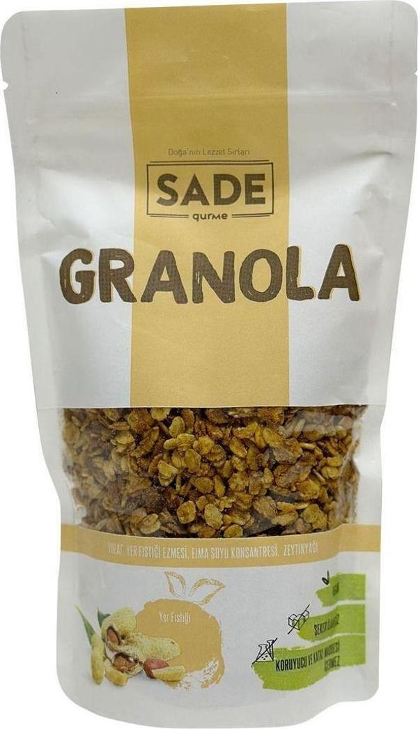 Sade Gurme Yer Fıstıklı Granola 200 Gr. - Image 1