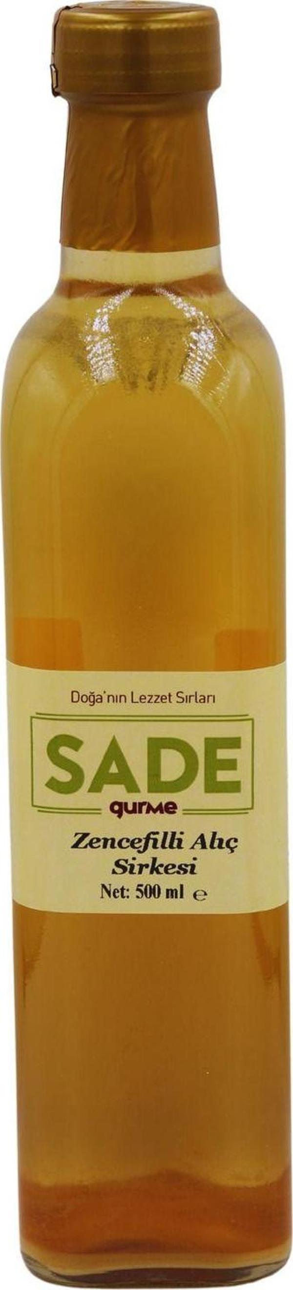 Sade Gurme Zencefilli Alıç Sirkesi 500 Ml - Image 1