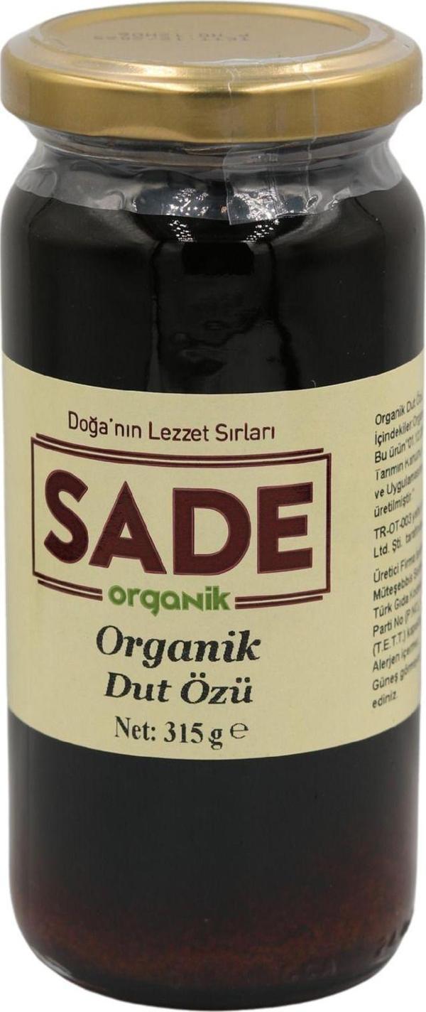 Sade Organik Dut Özü 315 Gr - Image 1