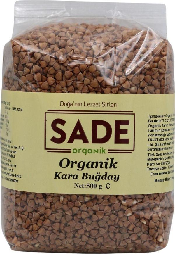 Sade Organik Kara Buğday 500 Gr - Image 1