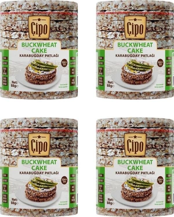 Sade Organik Karabuğday Patlağı 88 Gr 4'Lü Paket - Image 1