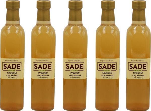Sade Organik Sade Organik Alıç Sirkesi 5 X 500 Ml - Image 1