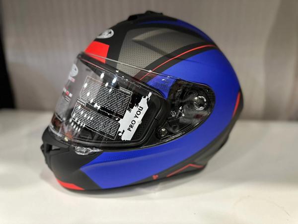 PROYOU FULL FACE KASK MAVİ HSB PRO800 - Image 1
