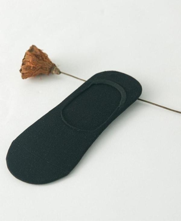 Sockshion Siyah Babet Çorap 5'Li Paket | Yüksek Kaliteli Pamuklu Malzeme | - Image 1