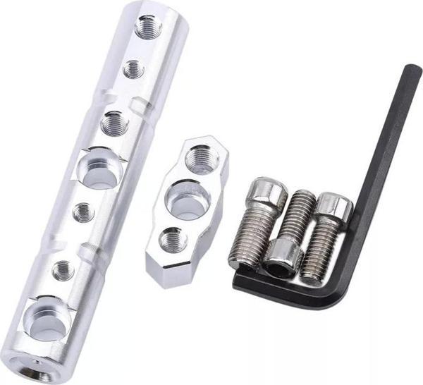 NAVİGASYON TUTUCU HONDA FORZA HSB-3050 ÇOK KULLANIMLI APARAT NİKEL - Image 1
