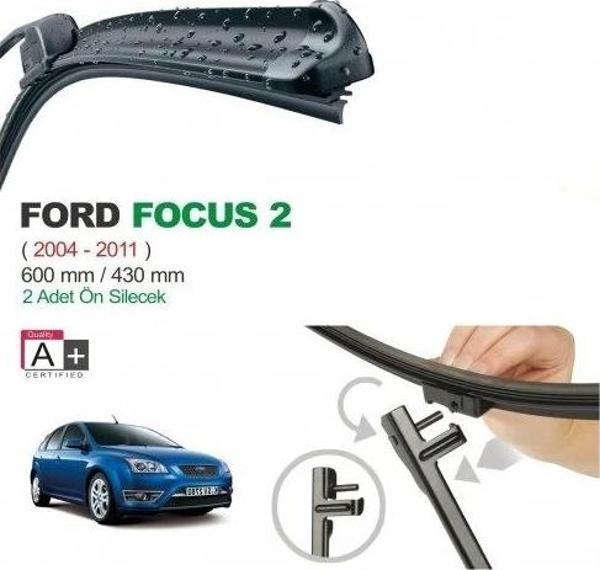 Focus 2005  Silecek Süpürgesi Ön Takım Muz Tipi (Takım) (Oem No:6M6J S17528 Aa) - Image 1