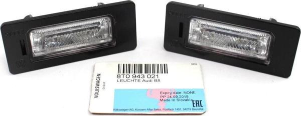 Plaka Lambası Vw A1-A4-A6-Passat Bm 08- (Oem No: 8T0943021) - Image 1