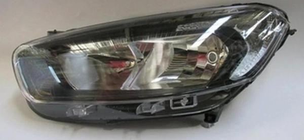 2014-2019 Ford Tourneo Courıer Far Lambası Sol Elektrikli-Motorlu Siyah 9 Fişli (H7-H15)(Ayfar) (Ade - Image 1