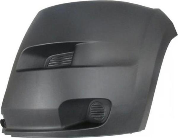 2007-2014 Fıat Ducato Ön Tampon Ucu Sol Siyah Sis Deliksiz Eurobump Oem No: 7401.Fh - Image 1