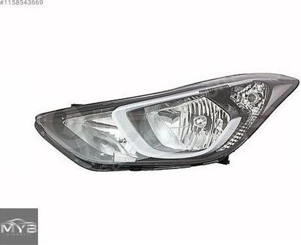 Far Elantra 2014-2016 Elektrikli Ledsiz Sağ (1 Adet) (Oem No: 92102-3X210) - Image 1