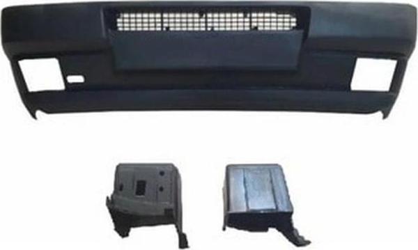 1993-2001 Fiat Uno Ön Tampon Siyah (Sis Delikli Sx Tipi Bağlantı Braketleri İle Birlikte) (Adet) (Oe - Image 1