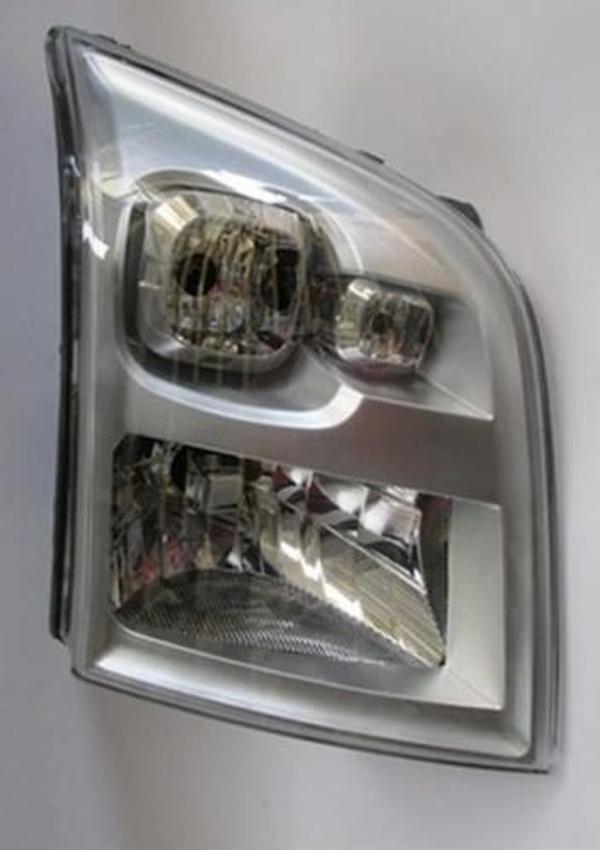 2007-2013 Ford Transit V347 Far Lambası Sağ Elektrikli-Manuel Gri 7 Fişli (H4)(Ayfar) (Adet) (Oem No - Image 1