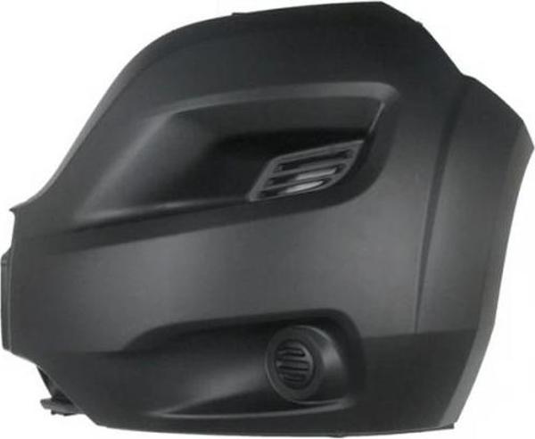 Fıat Ducato- 2014-2020 Ön Tampon Ucu Sol Siyah Sis Deliksiz Dodiksiz Araçlar İçin Eurobump  Oem No:  - Image 1