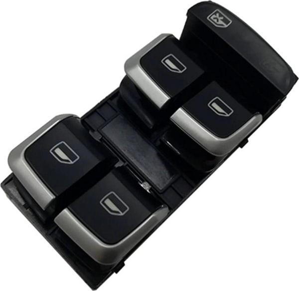 Volkswagen A4 Q5 2012 2014 Cam Açma Düğmesi Dörtlü   Krom (Oem No:8K0959851F) - Image 1