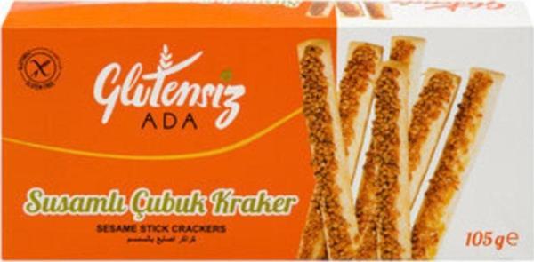 Glutensiz Ada Susamlı Çubuk Kraker 105 G * 5 Adet - Image 1