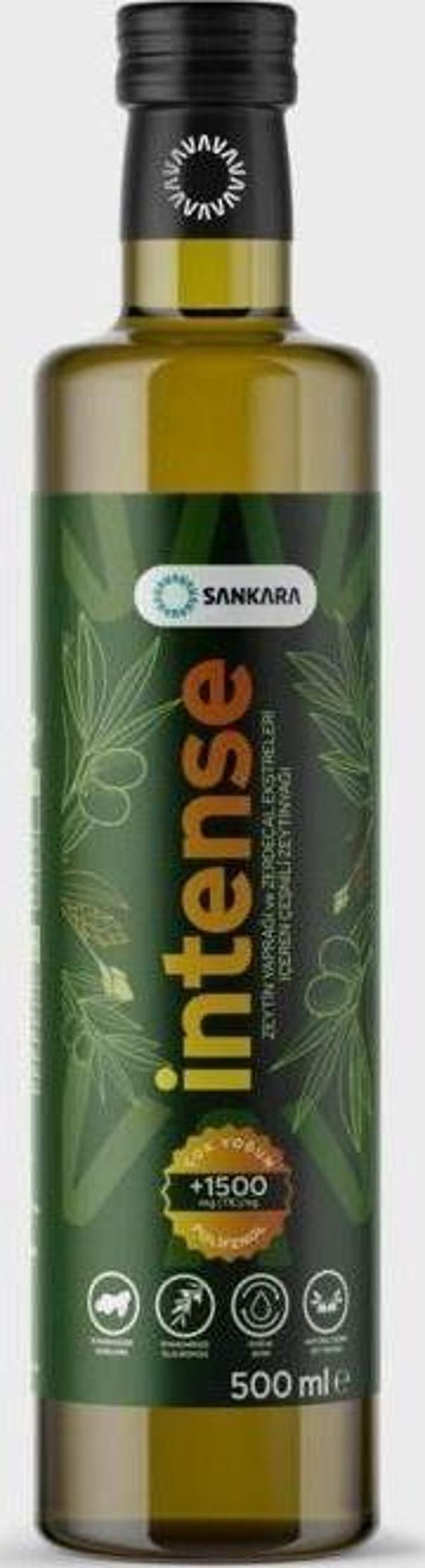 Sankara 1500 Ultra Yüksek Polifenollü Intense Zeytinyağı 500Ml - Image 1