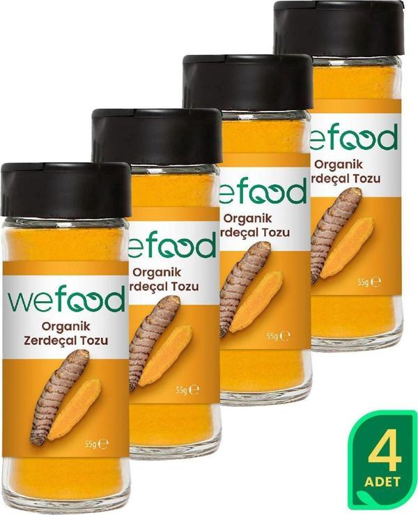 Wefood Organik Zerdeçal Tozu 55 Gr 4'Lü - Image 1
