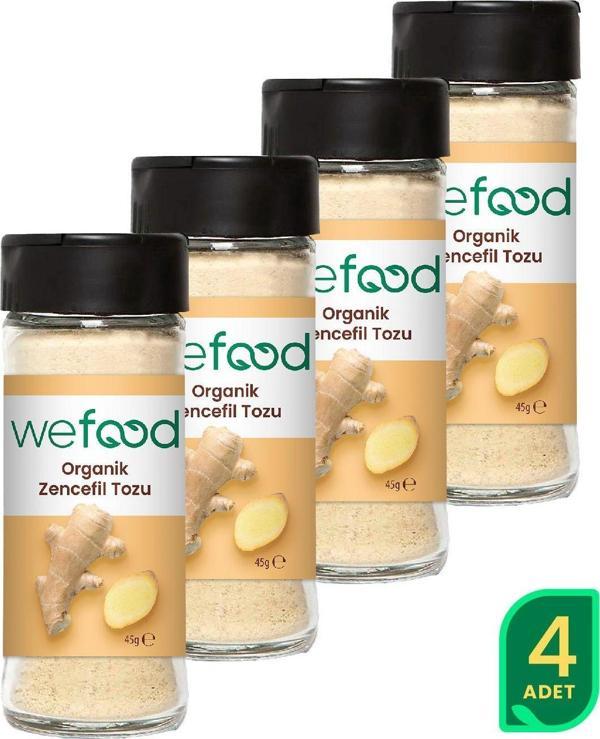 Wefood Organik Zencefil Tozu 45 Gr 4'Lü - Image 1