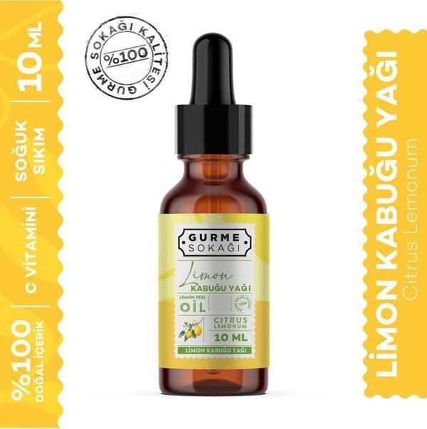 Gurme Sokağı Limon Kabuğu Yağı 10 Ml - Image 1