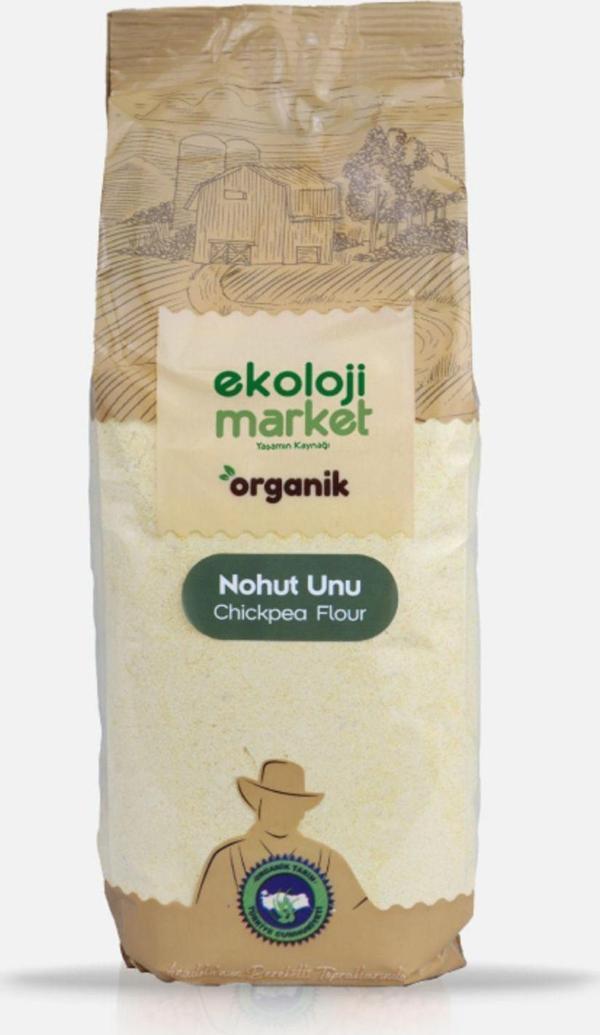 Ekoloji Market Organik Nohut Unu 750 Gr. - Image 1