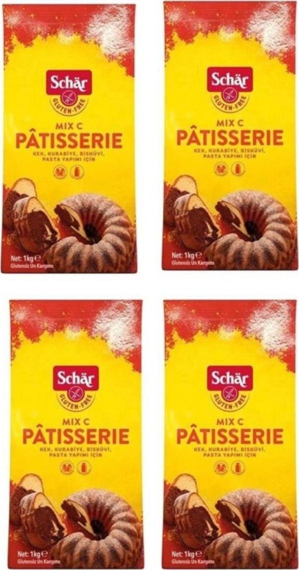 Schar Mix C 1000G Kek Pasta Unu 4 Adet - Image 1