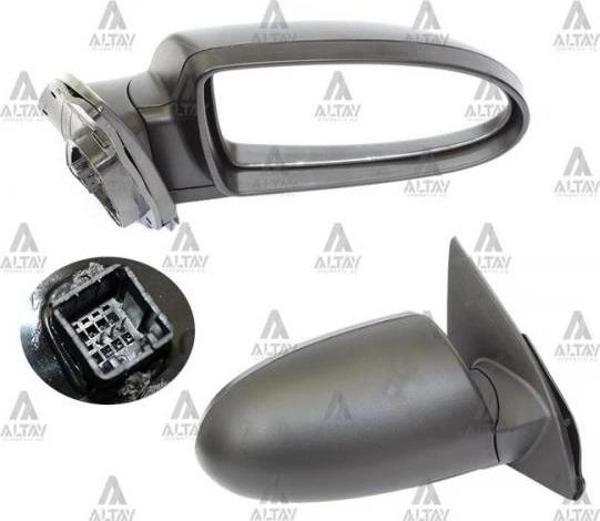 Ayna Dış Dikiz Accent 2006-2011 Era Elektrikli (Mat Siyah) Sağ (1 Adet) (Oem No: 87620-1E100) - Image 1
