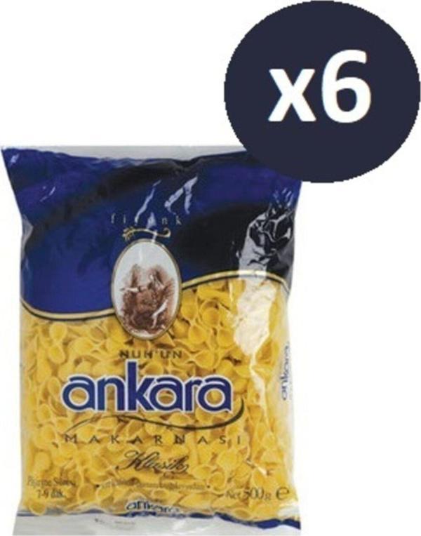 Ankara Nuh'Un Fiyonk Makarna 500 Gr 6 Adet - Image 1
