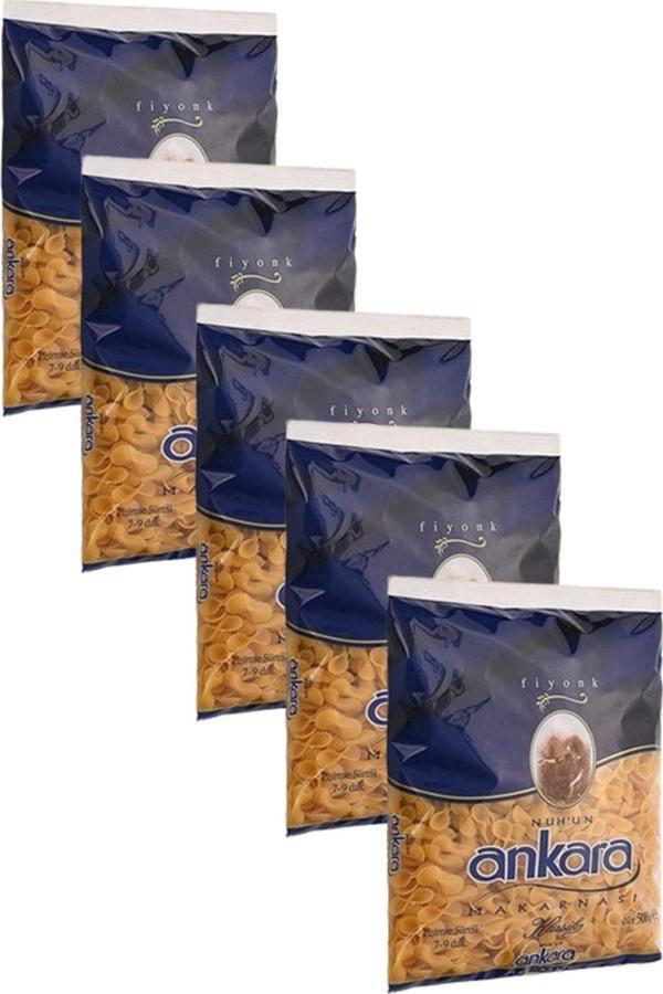 Ankara Fiyonk Makarna 500 Gr, 5 Li Set - Image 1