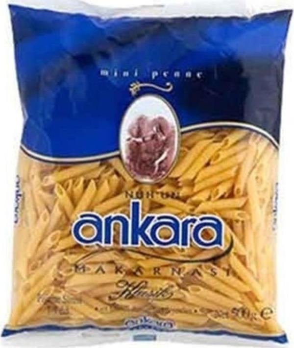 Ankara Makarna Ankara Penne Makarna 500 Gr. (12'Li) - Image 1
