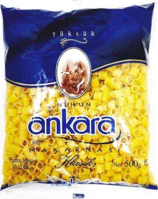 Ankara Makarna Ankara Yüksük Makarna 500 Gr. (12'Li) - Image 1