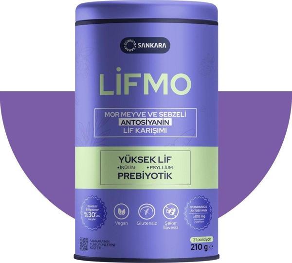 Sankara Lifmo Mor Meyve Ve Sebzeli Antosiyanin Lif Karışımı 210 Gr - Image 1