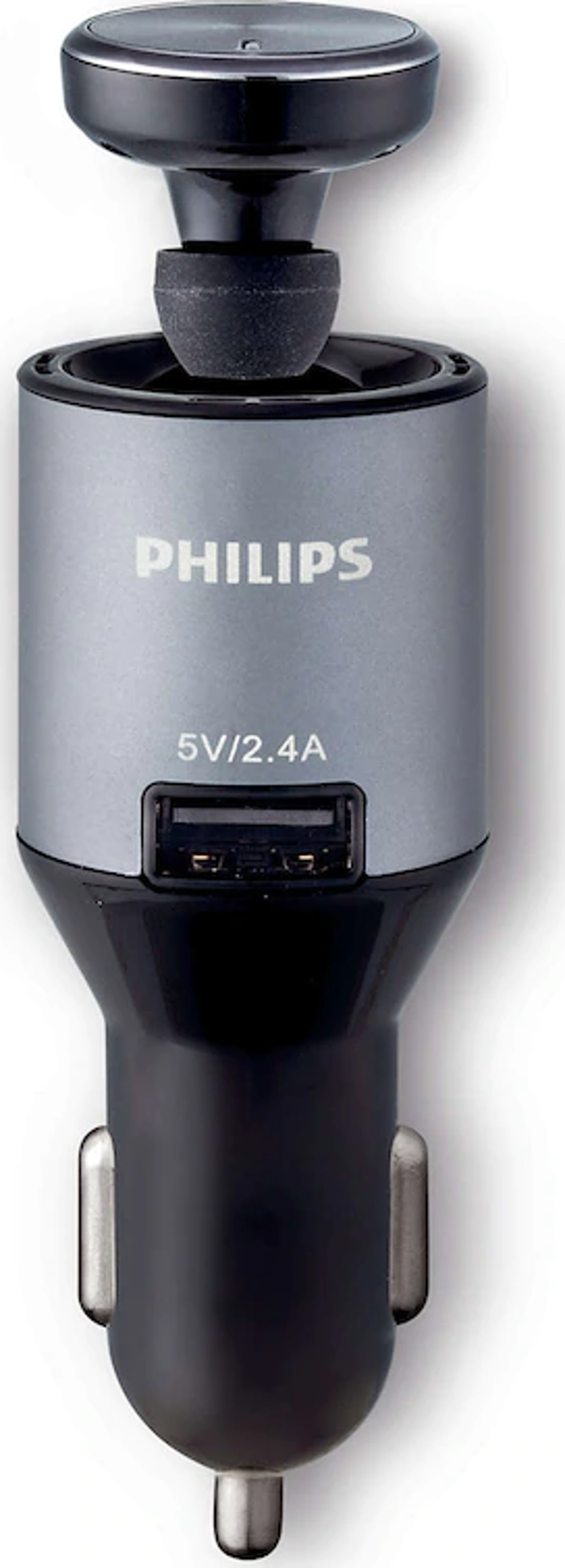 Philips SHB1803/97 Kablosuz Kulaklık&USB 2.4A Araç İçi Şarj Adaptörü - Image 1