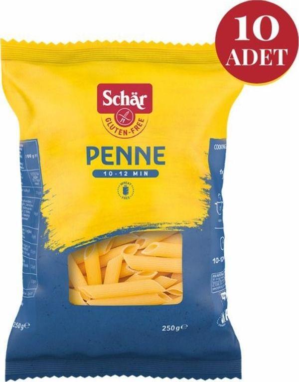 Schar Penne Glutensiz Kalem Makarna 250 Gr (10 Adet) - Image 1