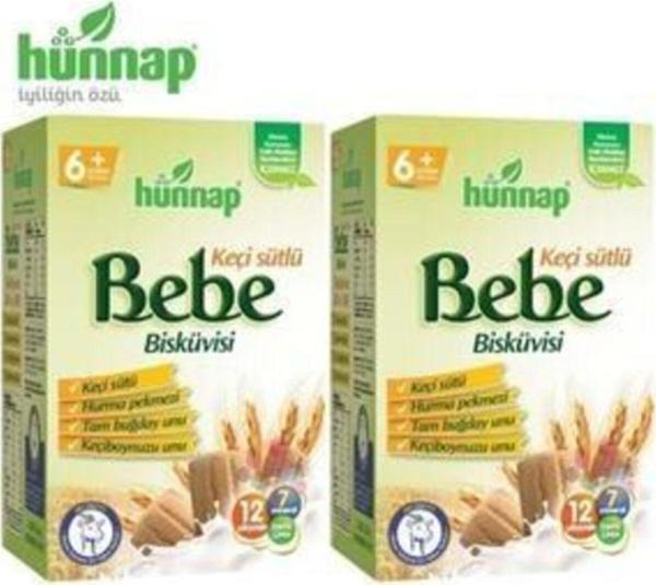 Hünnap Keçi Sütlü Bebe Biküvisi 2 Adeti - Image 1